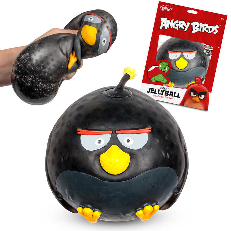 Details about   Angry Birds Jelly Ball Official Merchandise. 5 Characters Squidgy Stress Ball 